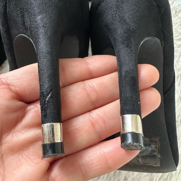 Call It Spring Black Over the Knee Boots - Picture 3 of 11